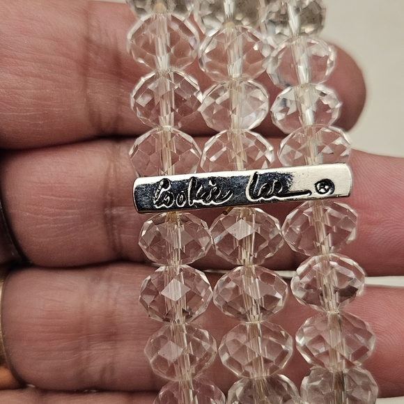 Cookie Lee bead stretch Cool sparkly bracelet ✨️ - Picture 2 of 2